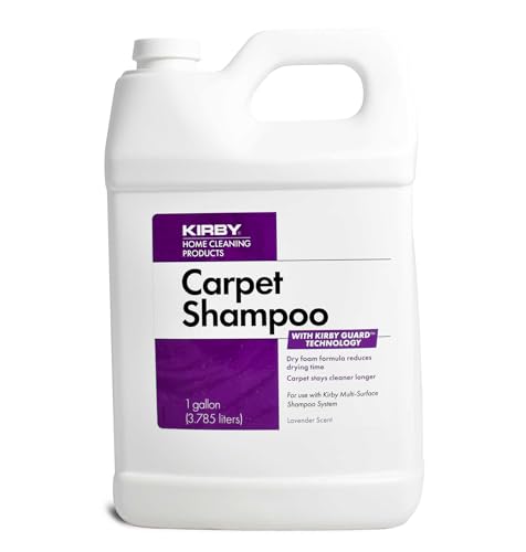 Carpet Shampoo, 1 Gallon – Lavender Scent, Deep Cleaning Solution for Home & Pet Stains