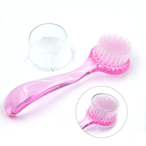 6pc Nail Brush Set - Cleaning Fingernails & Toenails, Grip Handle, Nail Scrub & Dust Brush for Manicure & Pedicure - view 5