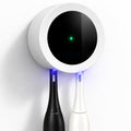 Upgraded Rechargeable Toothbrush Holder, Wall Mounted Brush Cleaner