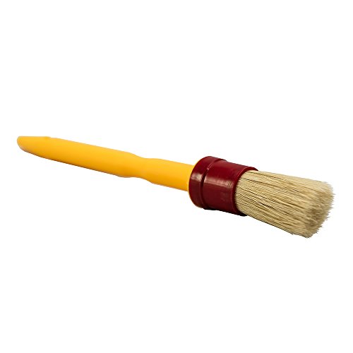 Boars Hair Detailing Brush for Wheels, Grilles & Interior