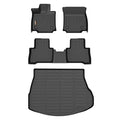 Floor Mats & Cargo Liner for 2022-2026 Lexus NX Hybrid & Plug-in Hybrid (Only NX350h/ NX450h+)(Cargo Mat for Top Position), TPE Car Mats for NX Hybrid Accessories