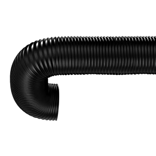 Dryer Vent Cleaner Kit Hose 3'' Flexible Duct 20FT with 2 Duct Clamps - view 2
