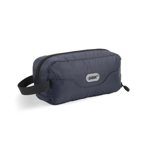 Travel Small Toiletry Bag for Men, Navy, 7.9 * 3.7 * 2 Inches