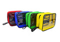 Premium Color Coded Organizer First Aid Kit Accessory Pouches - Extra Large - Zippered Bag with Transparent Window - Set of 4 for EMT, Trauma, IFAK Medic Kits