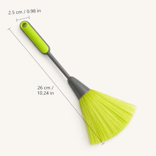 Fluffy Microfiber Cleaning Brush, Electrostatic Feather Duster, Washable Dust Remover for Laptop Keyboard Screen Books Sofas Cars Furniture, Blue/Green/Pink Random Color - view 2