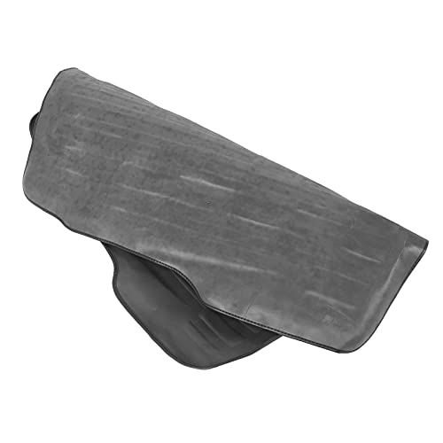 Black Rearunk Mat for S-Class 2014+ with Raised Lip, Anti-Scratch - view 4