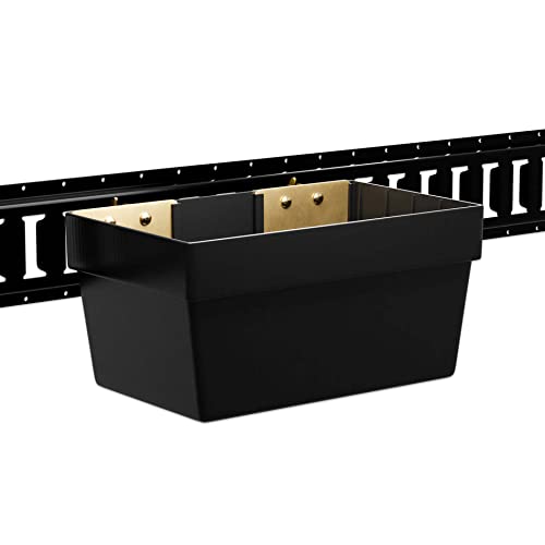 Large E Track Storage Bin – Heavy-Duty E Track Basket Organizer – Compact E Track Accessories for Enclosed Trailers - view 2