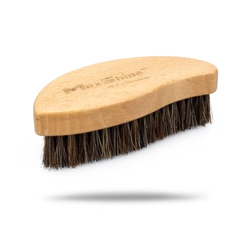 Universal Ergonomic Interior Detailing Brush | Soft Horsehair & PP Bristles | Durable Car Cleaning Brush for Leather Seats, Upholstery, Dashboards & Interior Fabric Surfaces