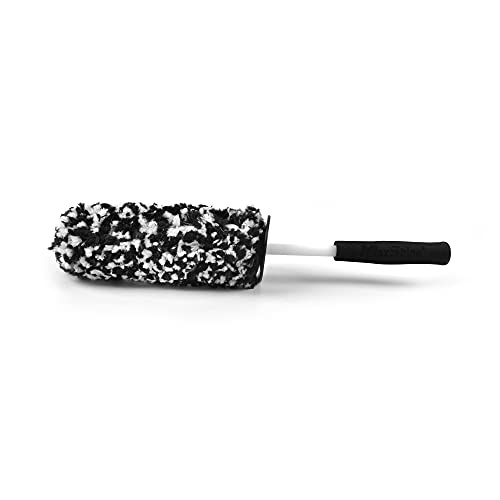 Universal 3-Piece Microfiber Wheel Brush Kit (Black) | 14”, 18” & 20” Sizes | Ultra-Soft Lint-Free Heads with Anti-Static | Versatile Car Wheel & Rim Cleaning Brushes for Auto Detailing - view 3