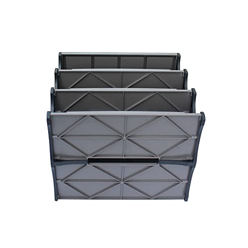 Fastner Caddy - Portable Hardware Organizer With Handle - Stackable Screw Storage - Fits Up To 12 Standard 1lb Boxes of Screws, Nails, & Other Fasteners - Workbench Organization Bins - view 7