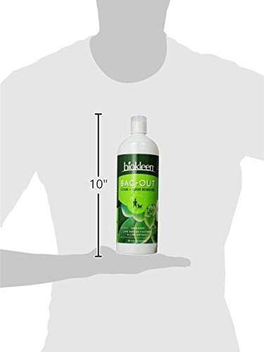 Bac Out Stain Remover for Clothes - Natural with Live Enzyme Cultures, for Carpet, Diapers, Wine, Laundry 32 oz - Packaging May Vary (Pack of 2) - view 2
