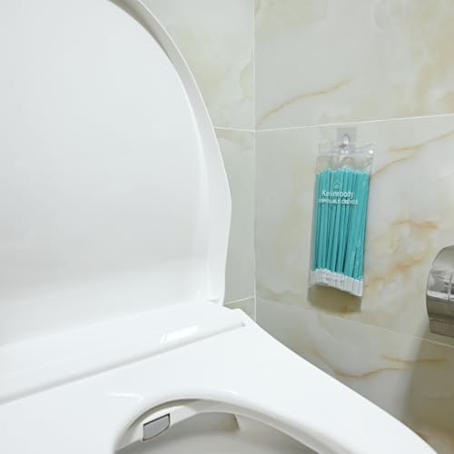 50PCS Disposable Crevice Cleaning Brush Kit, Disposable Toilet Brush, Window Sill, Keyboard, Car AC Cleaner (Blue) - view 2