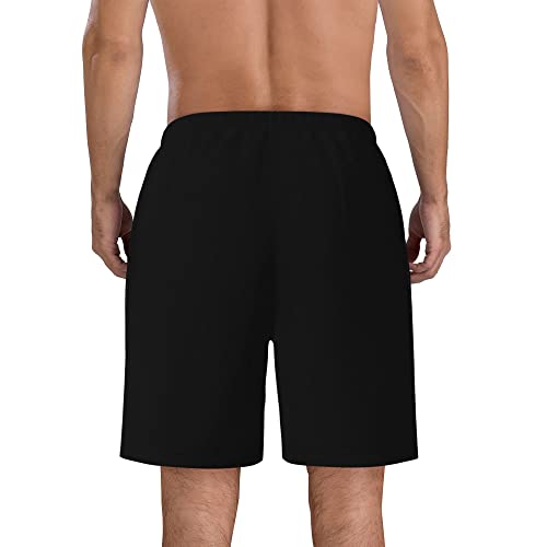 May Contain Alcohol Mens Swim Trunks Quick Dry Swim Shorts Swimwear Bathing Suits with Pockets - view 4