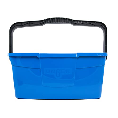 Professional 3 Gallon Bucket – Compact Cleaning Bucket, Comfort-Grip Handle, 2 Pour Spouts, Portable Cleaning Supplies, Plastic Mop Bucket for Floor, Window & Household Cleaning