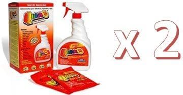 OVERSTOCK ITEM! Quick 10 (Carpet, Clothing, Upholstery & Pet Stain Remover) Includes 2, 32 oz. bottles and 4 powder packets!! Get 2 kits for the price of 1.5!