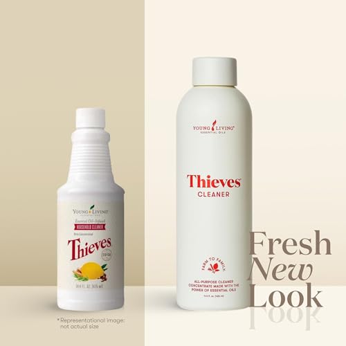 Thieves Household Cleaner | 14.4 oz | Plant-Based Multi-Surface Solution Infused with Essential Oils | Dilute for Floors, Carpets, Glass, Counters, Appliances, and General Home Cleaning - view 2