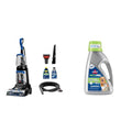 TurboClean Pet XL Upright Carpet Cleaner, Upholstery Tough Stain Tool & Formula included, 3746 + Professional Pet Urine Elimator with Oxy and Febreze Carpet Cleaner Shampoo 48 Ounce