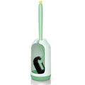 Toilet Bowl Brush Holder Set: Bathroom Deep Cleaning Scrubber