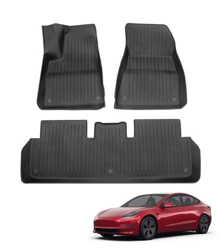 Floor Mats for Tesla Model 3 2017-2023 Except Highland
