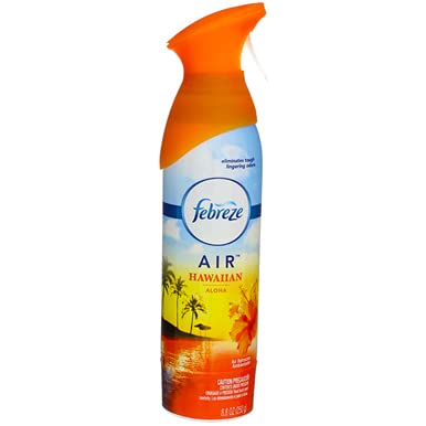 Air Freshener and Odor Eliminator Spray, Linen & Sky and Hawaiian Aloha Scents, 8.8oz (Pack of 4) - view 6
