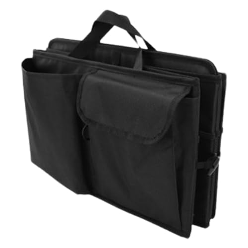 Car Trunk Storage Organizer, Black Oxford Cloth Multi-compartment Box