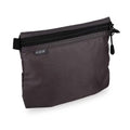 Small Toiletry Bag for Men Bulk Cosmetic Bag Dopp Kit Carry On Zipper Pouch Organization Nylon Packing Sack Wate Repellent(Grey)