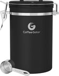 Coffee Canister, 22oz Airtight Stainless Steel Container