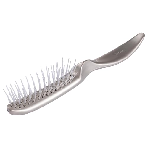 Essentials Style Glider Hairbrush – Detangles - Use on Wet or Dry Hair - Acute Bristles (Pewter) - view 7