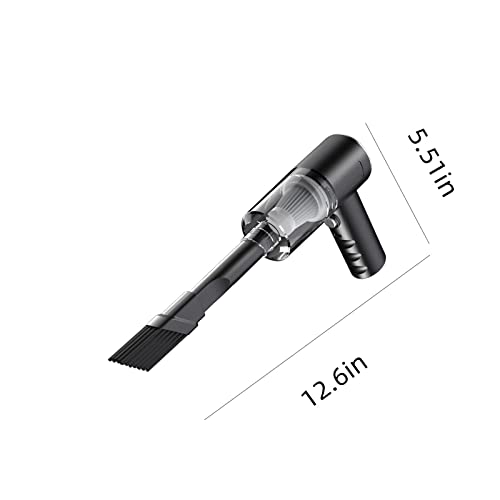 Car Cordless Vacuum Cleaner, Portable USB Handheld Small Car Vacuum Rechargeable Cleaner, 120w Powerful Suction Pet Hair Vacuum, Detailing Kit Essentials for Travel, RV Camper - view 6