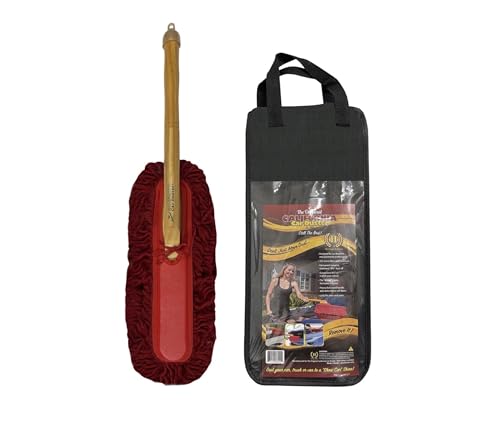 Heritage Edition Wood Handle and Cotton Mop 86242, Red