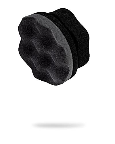 Pro Tire Hex Grip Applicator - Tire Shine Car Detailing Foam Sponge Tool | Car Cleaning Supplies After Car Wash leaner | for Vinyl Rubber & Trim Accessories | Wheel & Rim Cleaner