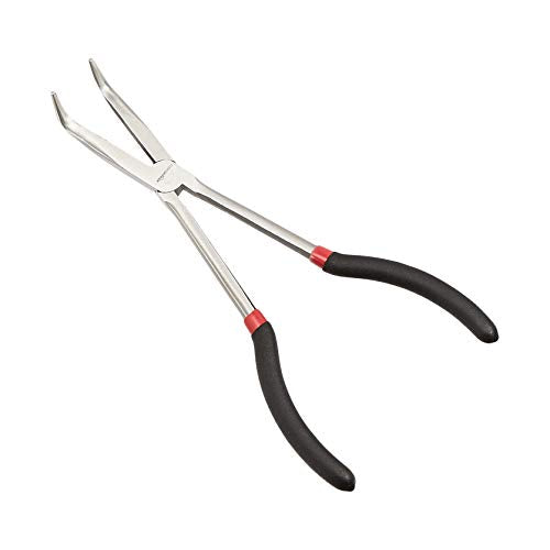 Extra Long Reach Needle Nose Pliers Tool Set for Narrow Spaces, Versatile, 3-Piece, Black - view 3