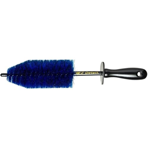 Brush Little - Wheel Rim Cleaner for Cars, Bike, Trucks, Motorcycle, and Other Vehicles. Non-Scratch Auto Detailing Tool, Easily reaches Nook and Crannies