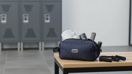Travel Small Toiletry Bag for Men, Navy, 7.9 * 3.7 * 2 Inches - view 4