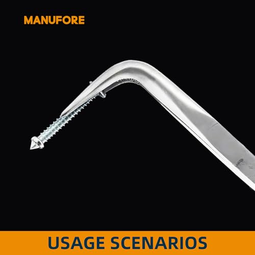 11-Inch Long Reach Needle Nose Pliers, Straight, 45° & 90° Bent - view 7