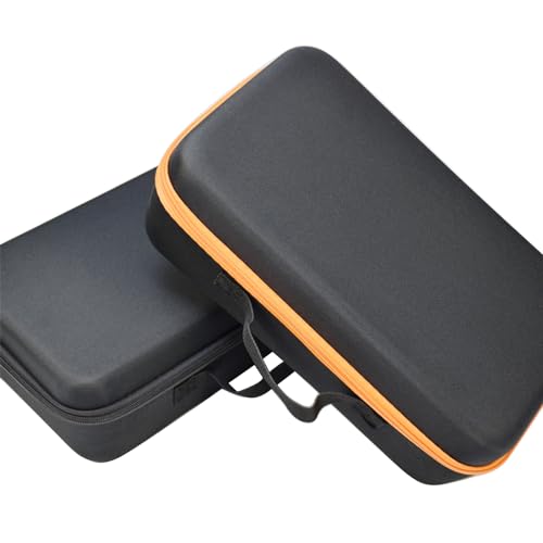 EVA Hard Tool Storage Case, Portable Zipper Carrying Case with Handle, Protective Organizer Bag for Power Tools, Hand Tools, Accessories and Equipment, Orange - view 3