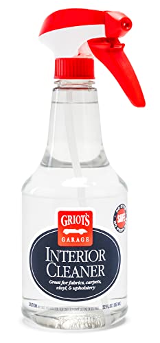 Interior Cleaner Spray for Car Seats, Carpet, Upholstery Fabric, Floor Mat, Vinyl, Dashboard, Ideal for Truck, SUV, RV, Boat, and More, 10956, 22 Fl Oz