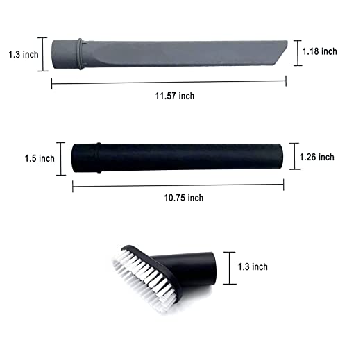Vacuum Attachments Accessories Cleaning Kit Crevice Tool+Wand Plastic+Dust Brush Compatible for Bissell Cleanview Swivel Pet Crosswave 2252 2489 2486 2254 22543 24899 1831 Vacuum Cleaner - view 6