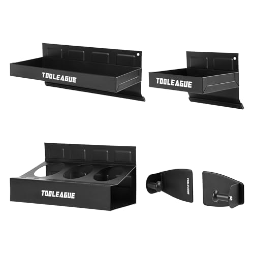5Pcs Magnetic Toolbox Shelf, Tray and Holder Set - view 6