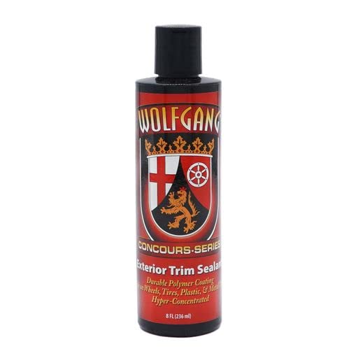 Exterior Trim Sealant | Protects Plastics, Rubber, Vinyl & Metal | Clear Finish & UV Protection | 8 Oz | WG-3000 | Long-Lasting Sealant for Exterior Surfaces