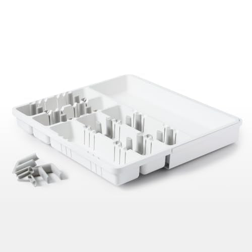 Good Grips Large Expandable Utensil Organizer, White - view 5