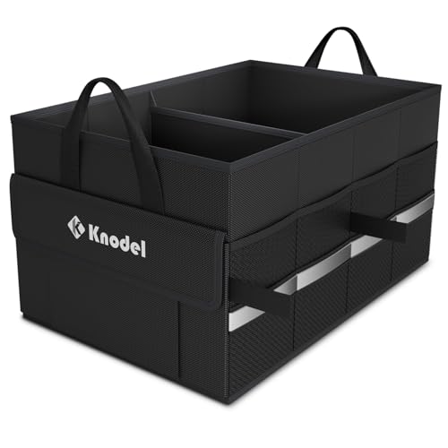Trunk Organizer for Car, SUV, Truck and Sedan (Small, Black)