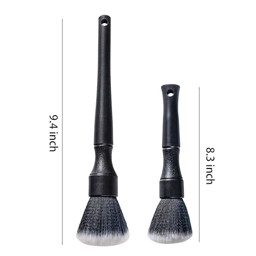 Ultra-Soft Car Detailing Brush Set, Scratch-Free Cleaning Brushes for Interior and Exterior, Air Vents, Dashboard, Wheels, Engine Bay, and Leather Surfaces - view 4