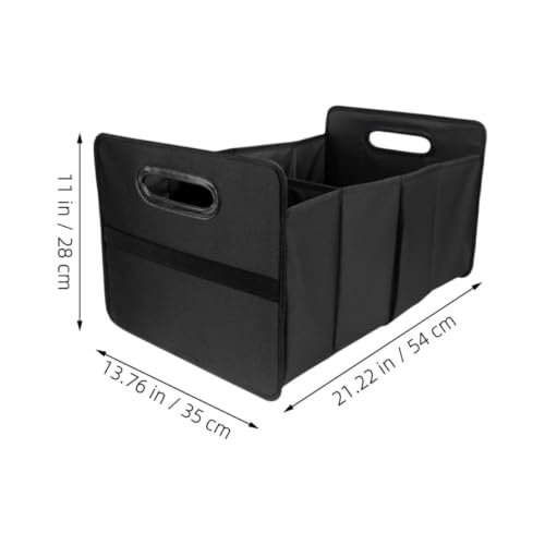Car Trunk Organizer with Handles Foldable Oxford Cloth Storage Box - view 2