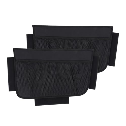 Sub Trunk Divider of under-floor Compatible for Model Y, Model 3 (2017-2023) – Hidden Trunk Organizer – Dividers with Mesh Pockets for Storage Separation (Set of 2) - view 2