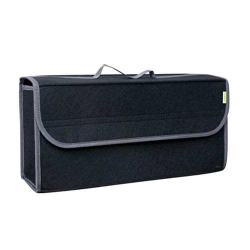 Foldable Felt Car Trunk Organizer Bag Portable Car Trunk Organizer for Groceries Cleaning Supplies Emergency Gear Snacks Sporting Equipment 19.68 X 6.10 X 9.84 in 1 pack - view 4