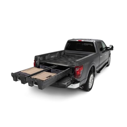 Truck Bed Storage System Includes System Accessories | Compatible with Chevy Silverado & GMC Sierra 2500/3500 (2020-Current) 6'6"