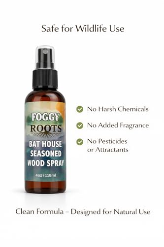Wood Prep Spray for Bat Houses, Birdhouses & Wildlife Structures, 4 oz – Conditions Raw & Unfinished Wood, Helps Reduce Strong Lumber Odors Before Outdoor Use - view 6