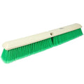 42164 Perma-Sweep Polystyrene Fine Sweep Floor Brush, 2-1/2" Width, 24" Overall Length, Green