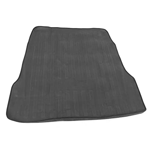 Black Rearunk Mat for S-Class 2014+ with Raised Lip, Anti-Scratch - view 2